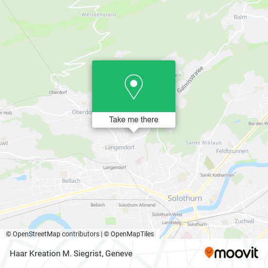 Haar Kreation M. Siegrist map
