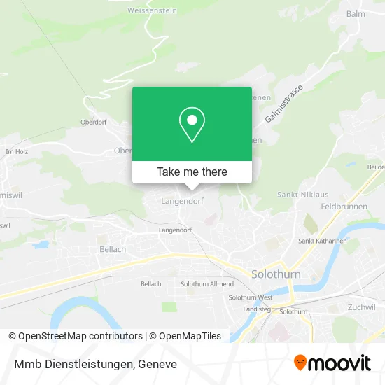 Mmb Dienstleistungen map