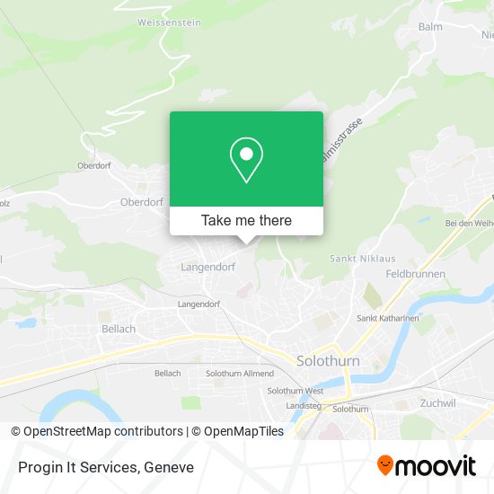 Progin It Services map