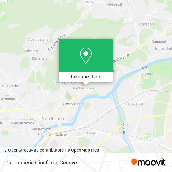 Carrosserie Gianforte map