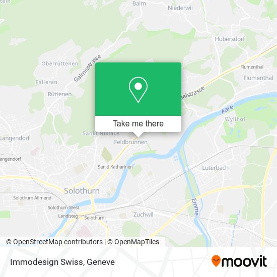 Immodesign Swiss map