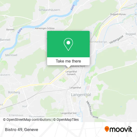 Bistro 49 map