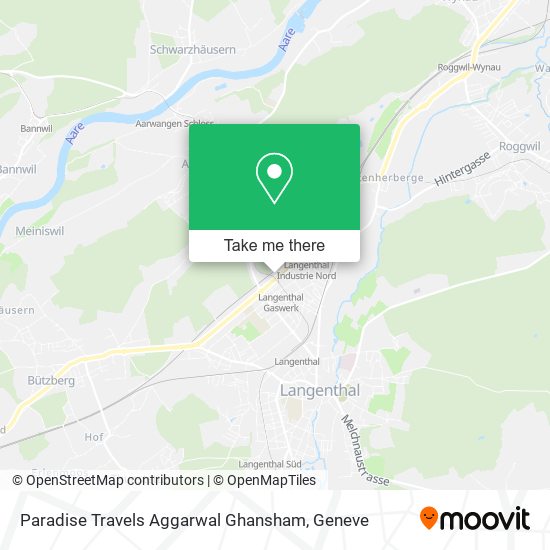 Paradise Travels Aggarwal Ghansham map