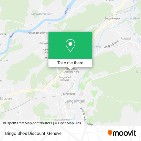 Bingo Shoe Discount map