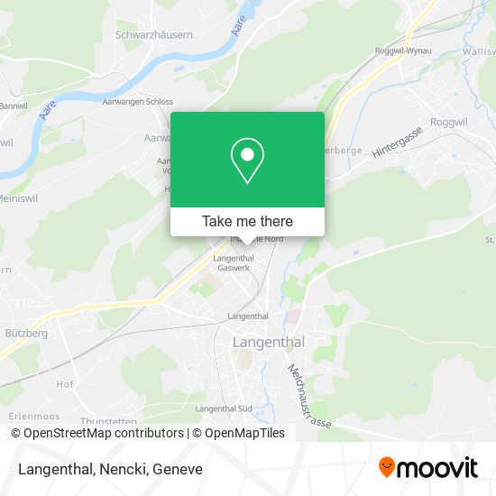 Langenthal, Nencki map