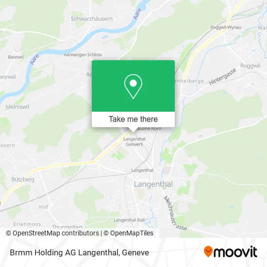 Brmm Holding AG Langenthal map