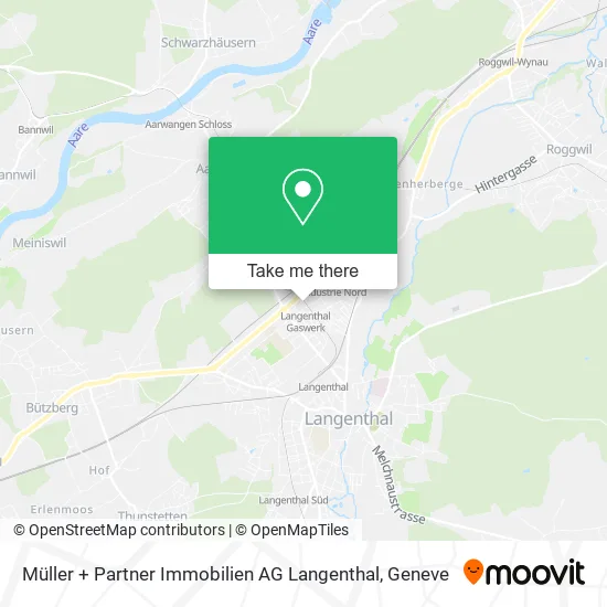 Müller + Partner Immobilien AG Langenthal plan