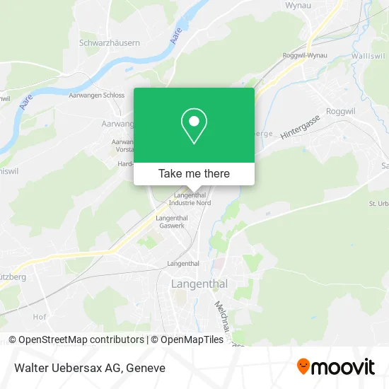 Walter Uebersax AG map