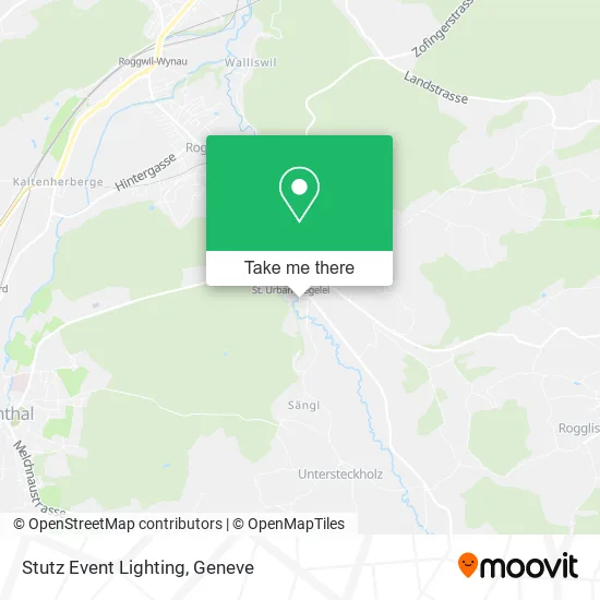 Stutz Event Lighting map