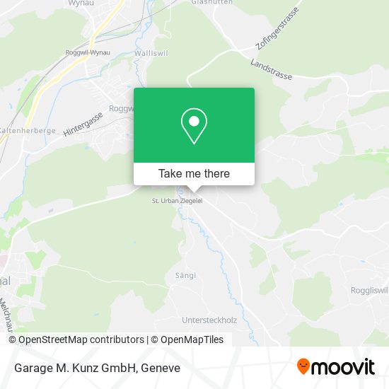 Garage M. Kunz GmbH map