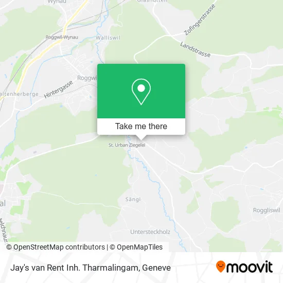 Jay's van Rent Inh. Tharmalingam map