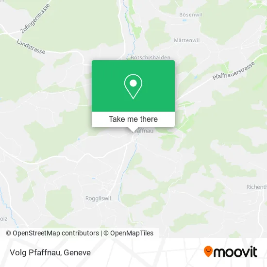 Volg Pfaffnau map