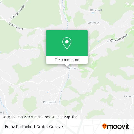 Franz Purtschert Gmbh map