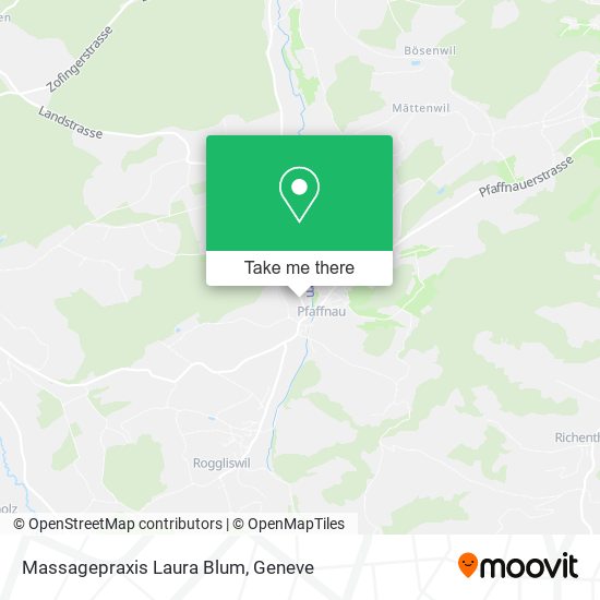 Massagepraxis Laura Blum map