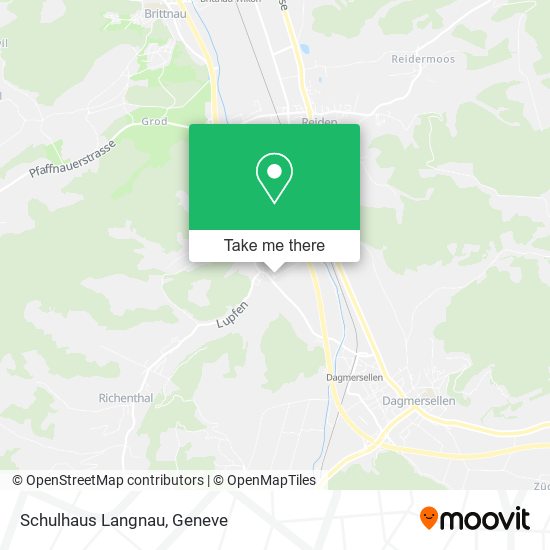 Schulhaus Langnau map