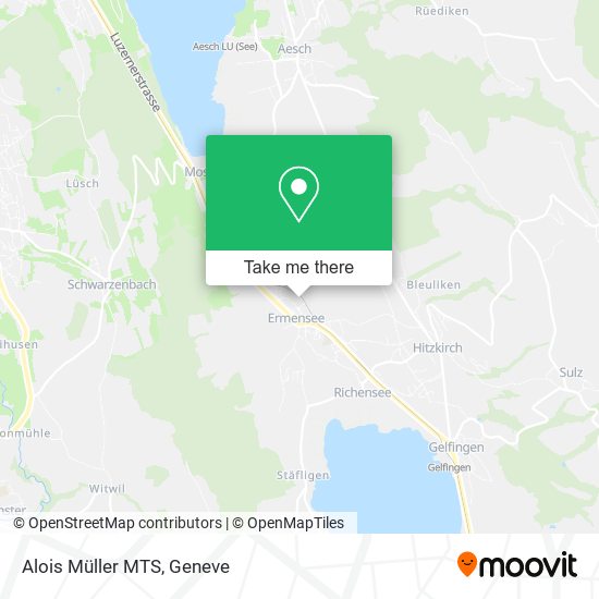 Alois Müller MTS map
