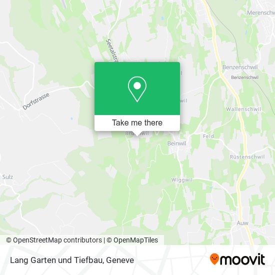 Lang Garten und Tiefbau map