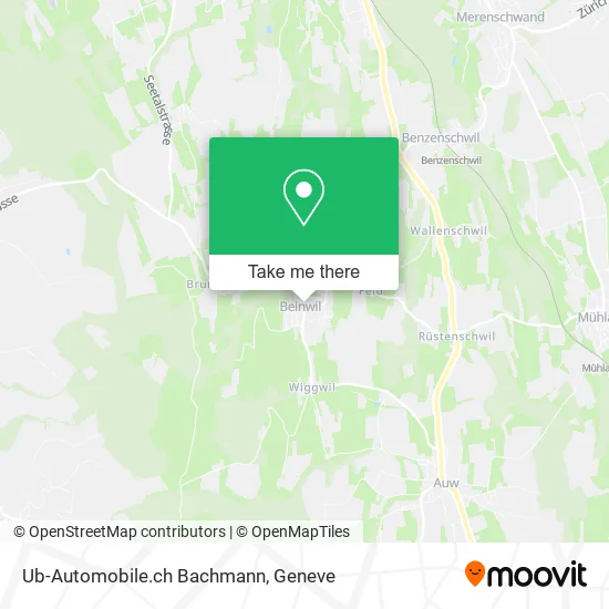 Ub-Automobile.ch Bachmann map