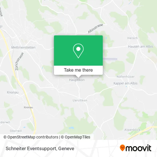 Schneiter Eventsupport map