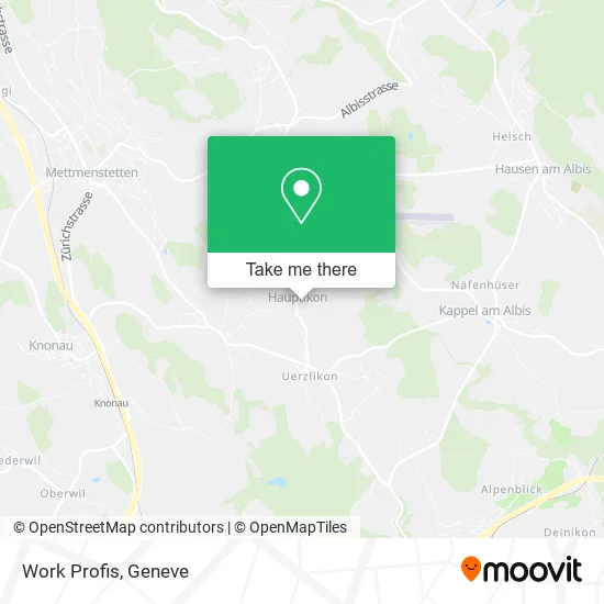 Work Profis map