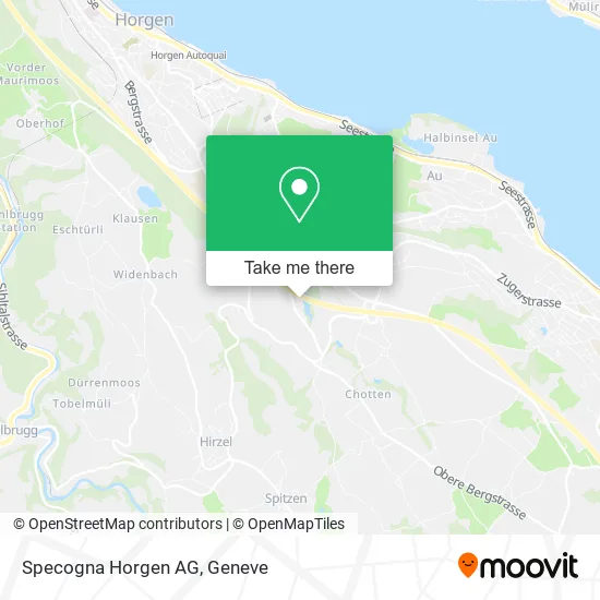 Specogna Horgen AG map