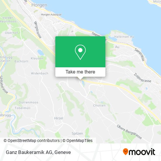 Ganz Baukeramik AG map