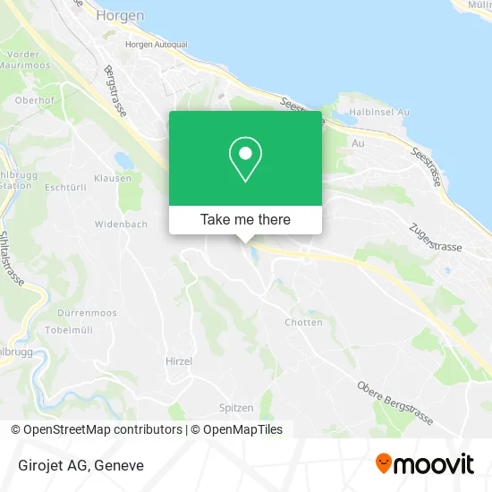 Girojet AG map