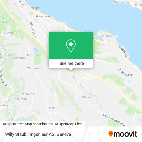 Willy Stäubli Ingenieur AG map