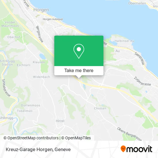 Kreuz-Garage Horgen map