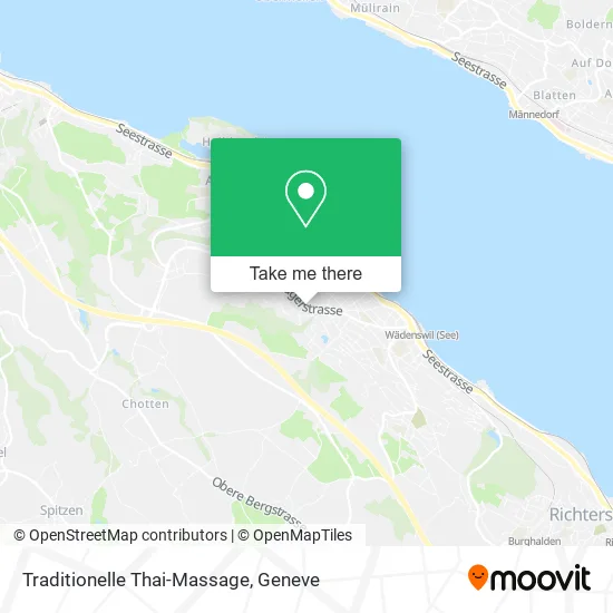 Traditionelle Thai-Massage map