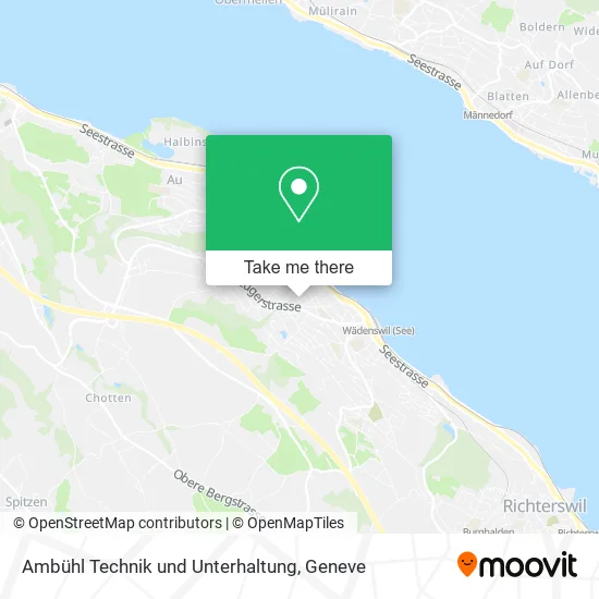 Ambühl Technik und Unterhaltung map