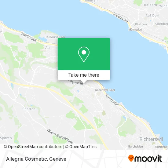 Allegria Cosmetic map