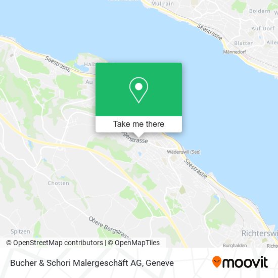 Bucher & Schori Malergeschäft AG map