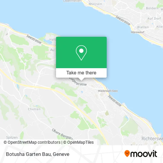 Botusha Garten Bau map