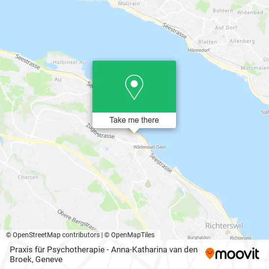 Praxis für Psychotherapie - Anna-Katharina van den Broek map