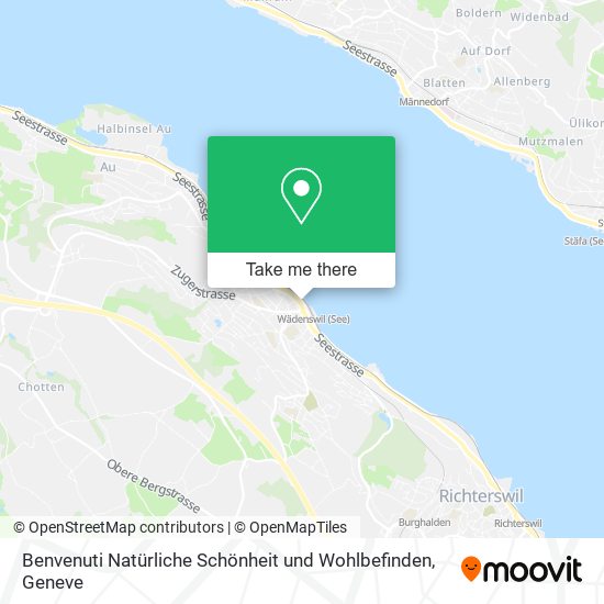 Benvenuti Natürliche Schönheit und Wohlbefinden map