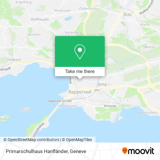 Primarschulhaus Hanfländer map