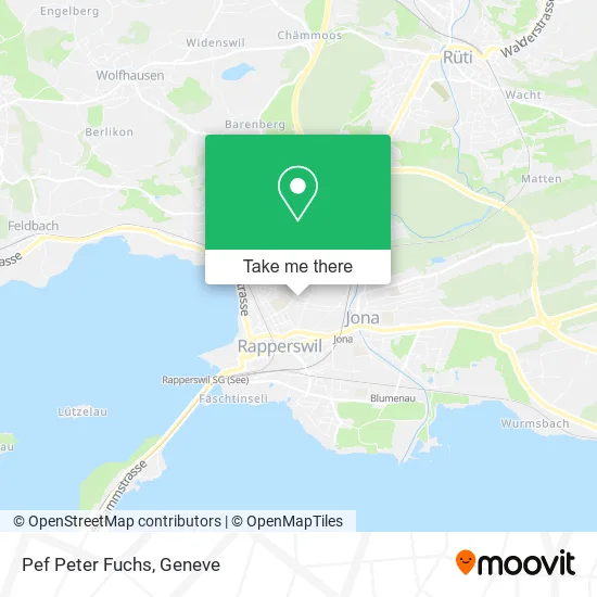 Pef Peter Fuchs map