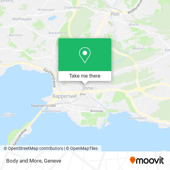 Body and More map