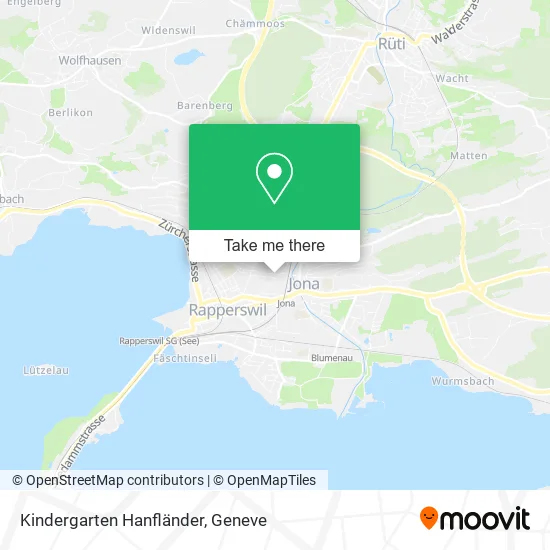 Kindergarten Hanfländer map