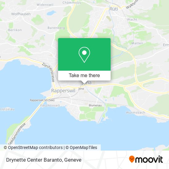 Drynette Center Baranto map