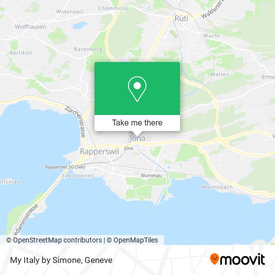 My Italy by Simone map