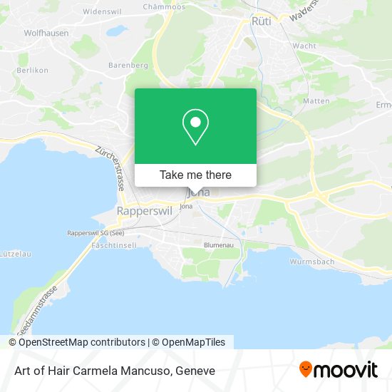 Art of Hair Carmela Mancuso map