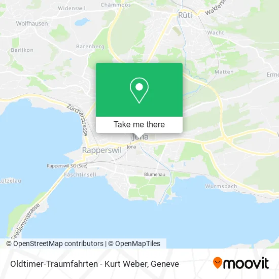 Oldtimer-Traumfahrten - Kurt Weber map