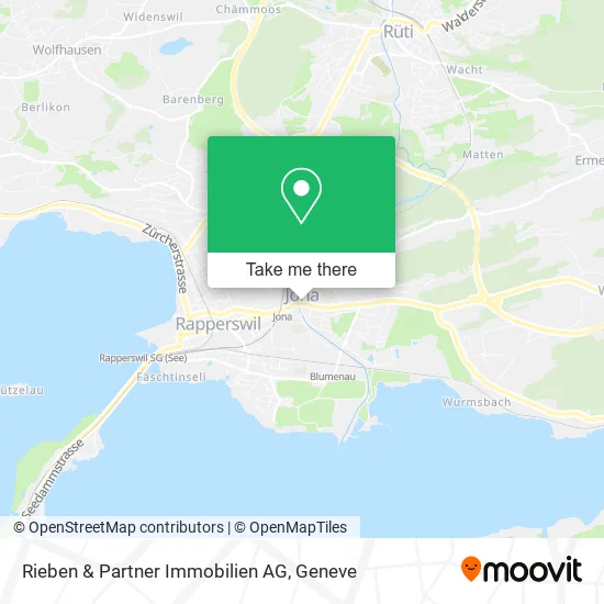 Rieben & Partner Immobilien AG map