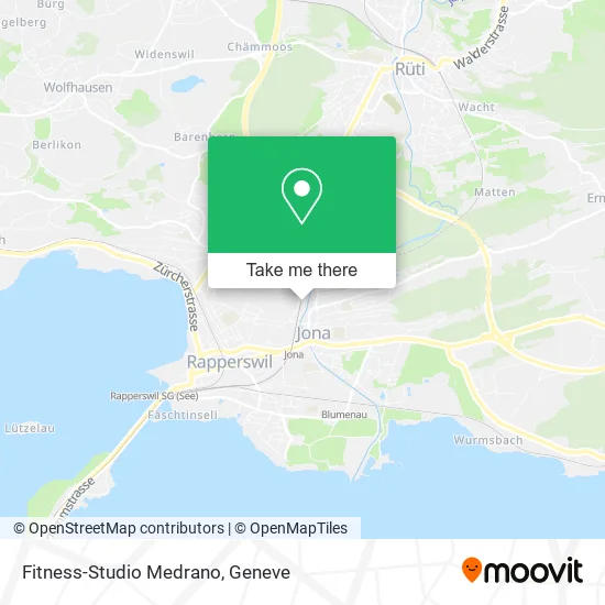 Fitness-Studio Medrano map