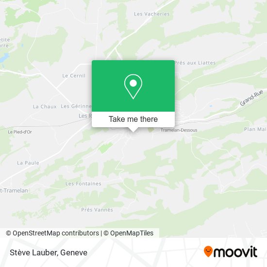 Stève Lauber map