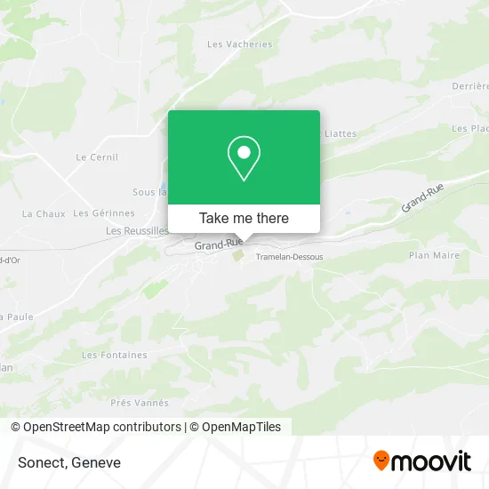 Sonect map
