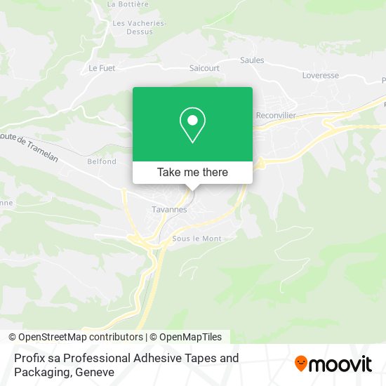 Profix sa Professional Adhesive Tapes and Packaging map
