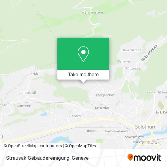 Strausak Gebäudereinigung map